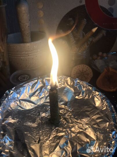 Свеча-мини для быстрого очищения