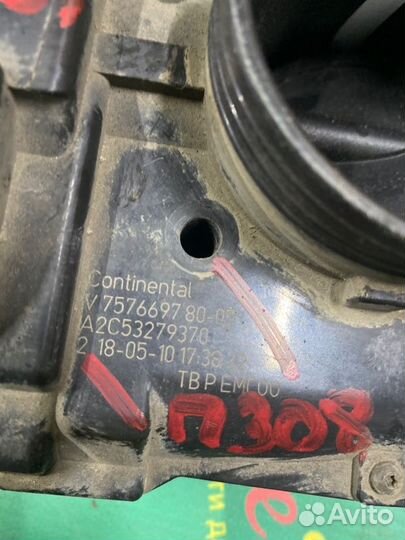 Дроссельная заслонка Peugeot 308 1.6 EP6