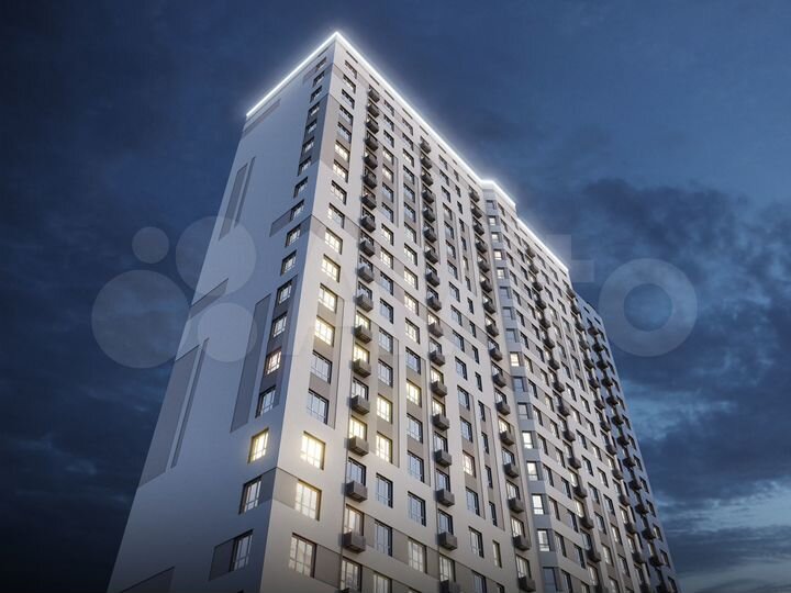 1-к. квартира, 44,1 м², 18/19 эт.