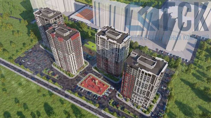 Квартира-студия, 23,3 м², 9/19 эт.