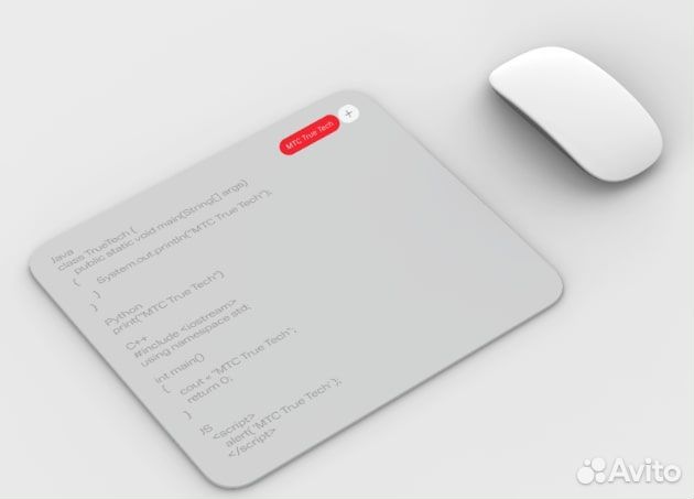 MTC True Tech Графитовый коврик для мыши МТС мерч
