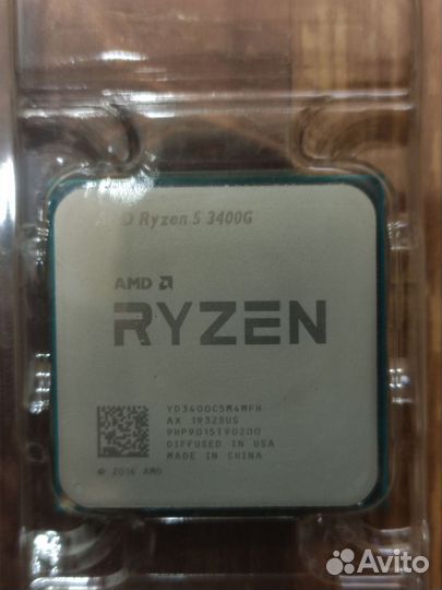Процессор Ryzen 3400G box