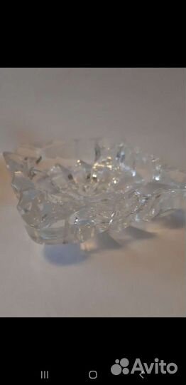 Пепельницы хрусталь