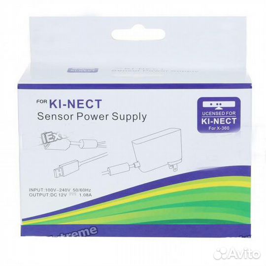 Блок питания + Usb-переходник для Kinect xbox 360