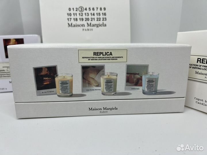 Набор парф. Свечей maison margiela. Оригинал