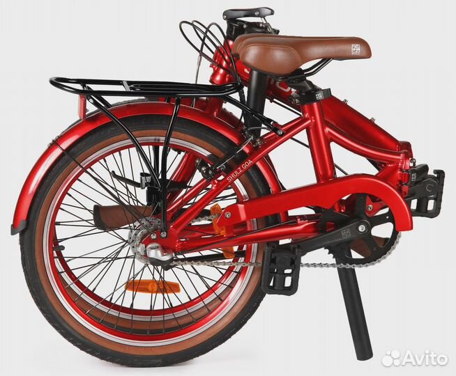 Велосипед складной shulz GOA V 20 carmin красн
