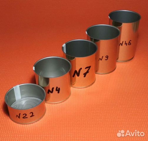 Банки жестяные