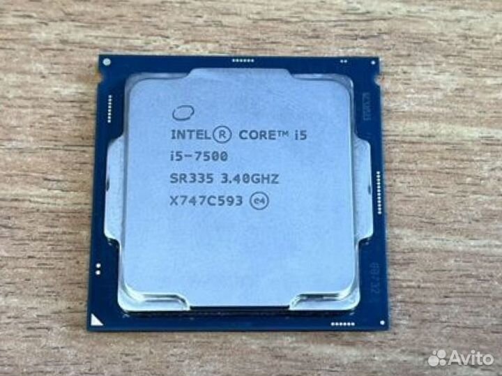 Процессор Intel core i5 7500