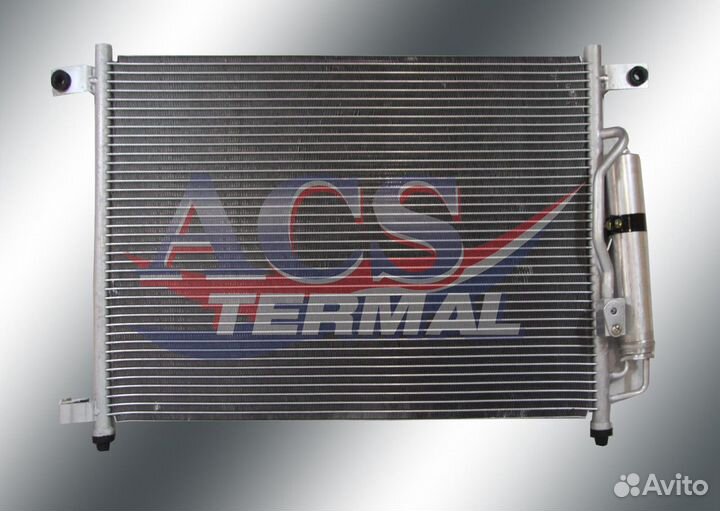 Радиатор кондиционера Шевроле Авео Т 250 (2008)