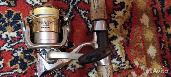 Спиннинг с катушкой бу