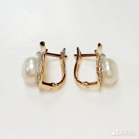Золотые серьги