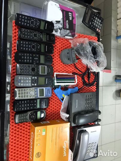 Стационарный телефон panasonic с автоответчиком