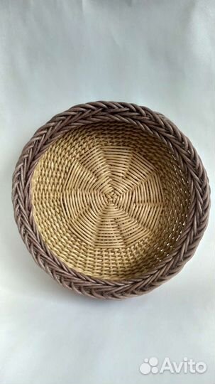 Плетеный поднос 