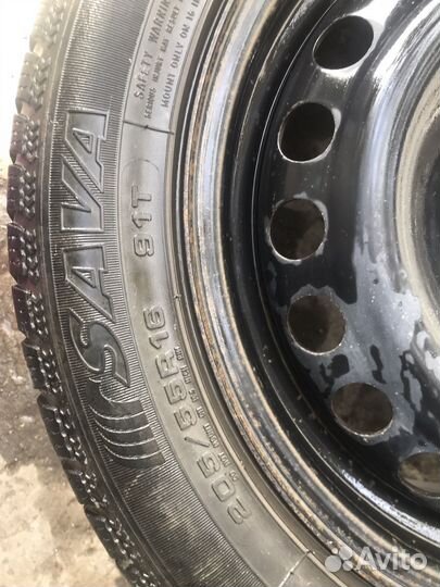 Продаю колеса зимние Sava Eskimo S3, 205/55/R16