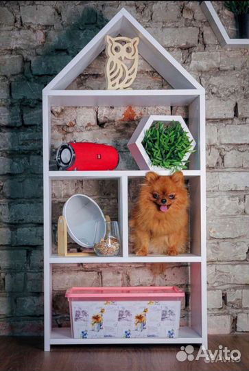 Стеллаж домик