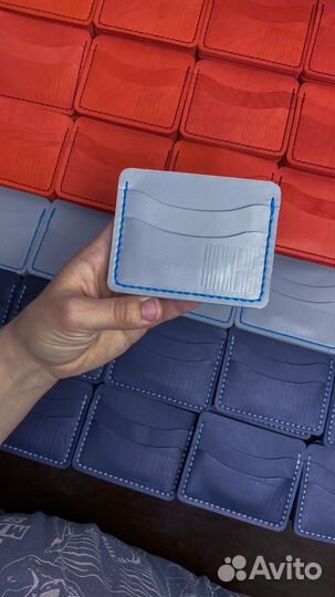 Картхолдер кожаный ручная работа