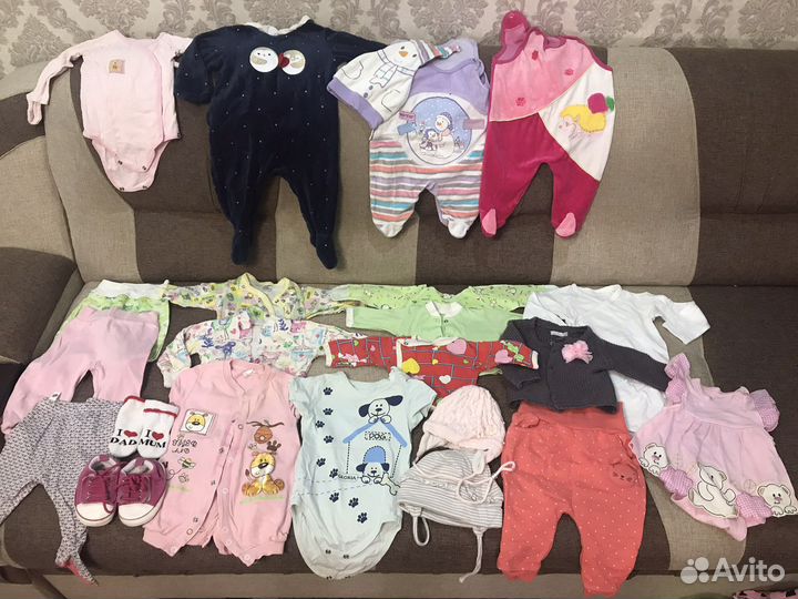 Детские веши от 0 до года