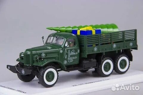 ЗИЛ 157 с новым годом SSM 1:43