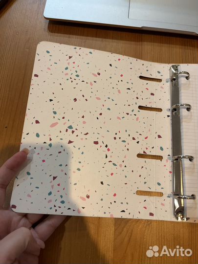 Блокнот ежедневник на кольцах