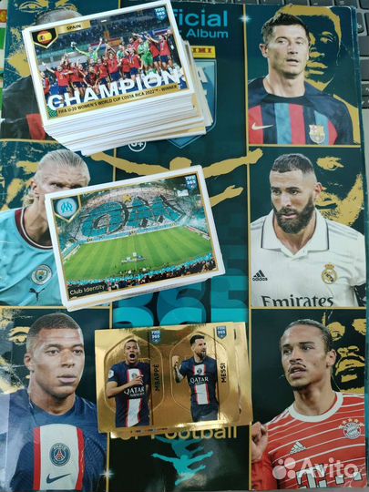 Наклейки panini fifa 365 2023