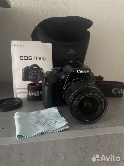 Зеркальный фотоаппарат canon eos 1100d