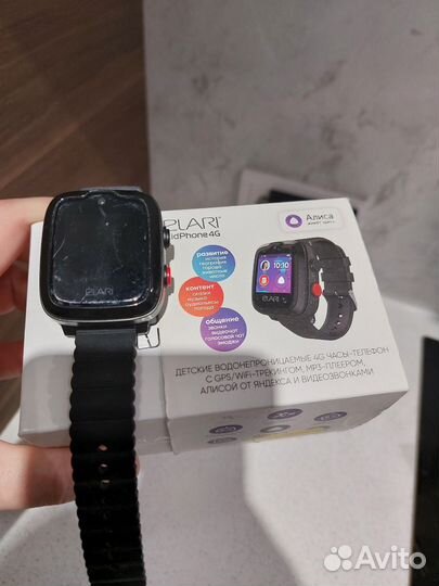 Детские смарт часы с gps elari KidPhone 4G