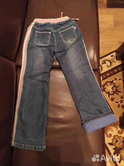 Джинсы утепленные
