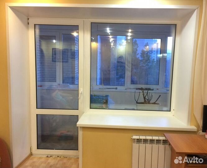 Выход на балкон пвх