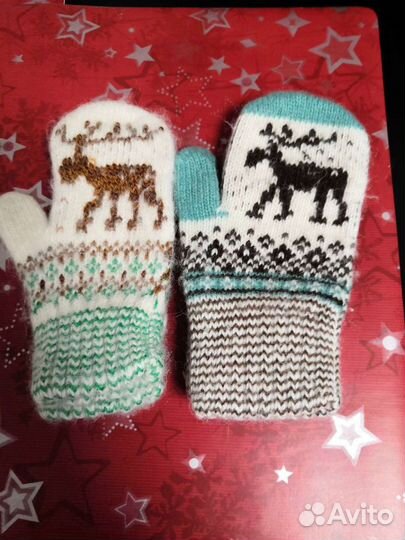 Варежки детские