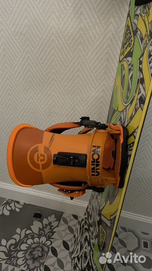 Крепления для сноуборда union