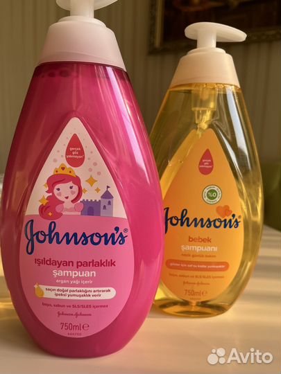 Шампунь johnsons baby 750 мл