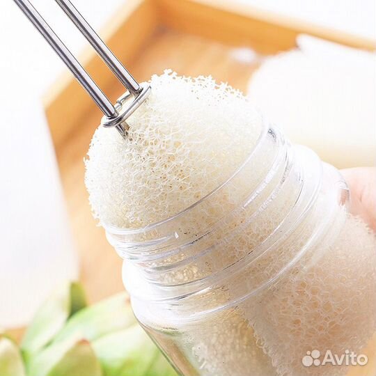 Щипцы и губка для мытья бутылочек. Новые