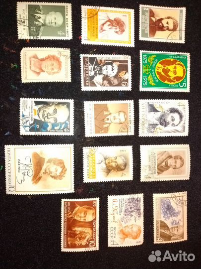 Почтовые марки СССР. 54 шт