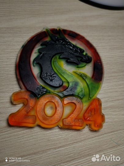 Мыло ручной работы дракончик