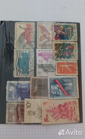 Марки старый Китай