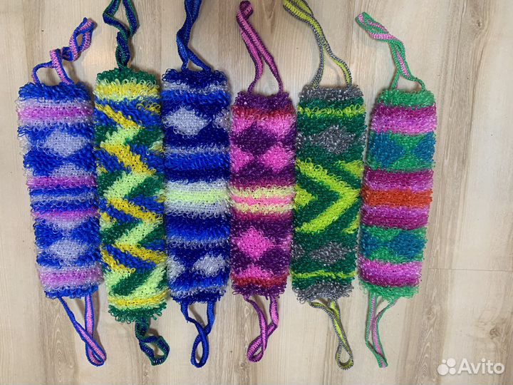 Мочалка ручной работы