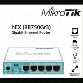 Mikrotik hEX (RB750Gr3)