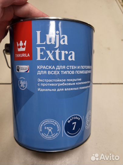 Краска Tikkurila Luja 7 Matt