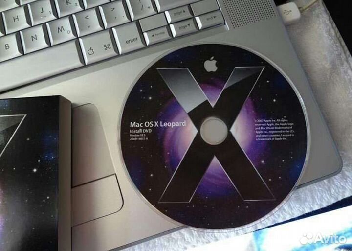 Диск Mac OS X 10.5 Leopard