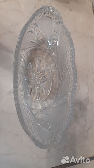 Ваза хрустальная