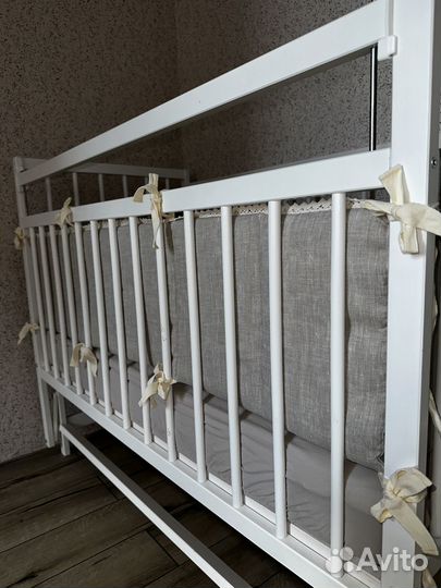 Бортики в детскую кроватку