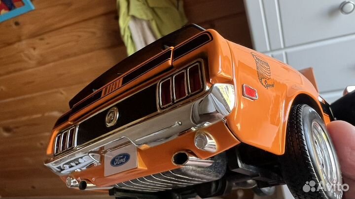 Доработанный Ford Mustang Mach1 Twister 1970 1:18