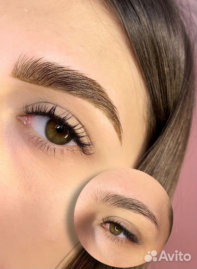 Ламинирование бровей ресниц