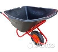 Тачка строительная 110 л 200 кг «Антиудар» однокол