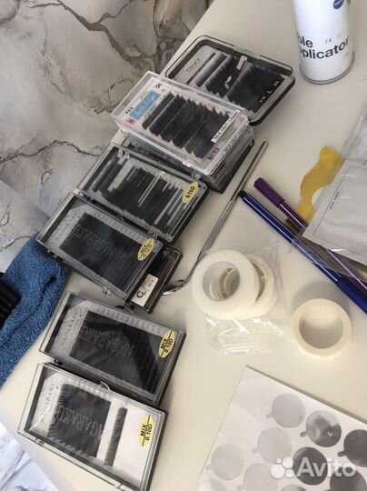 Материалы для наращивания ресниц