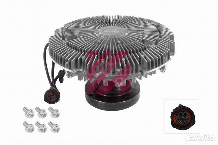 Вискомуфта вентилятора Volvo 750мм