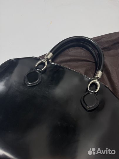 Сумка Coccinelle лакированная