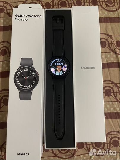 Умные часы Samsung Galaxy Watch 6 43mm Black