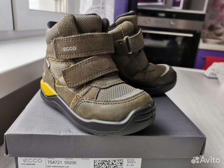 Детские ботинки ecco urban mini, новые, 24 р купить в Подольске