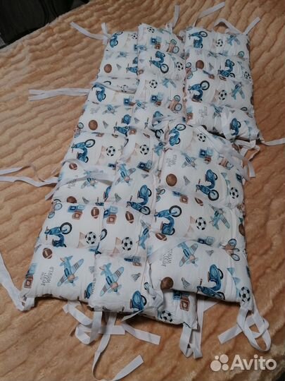 Бортики в детскую кроватку